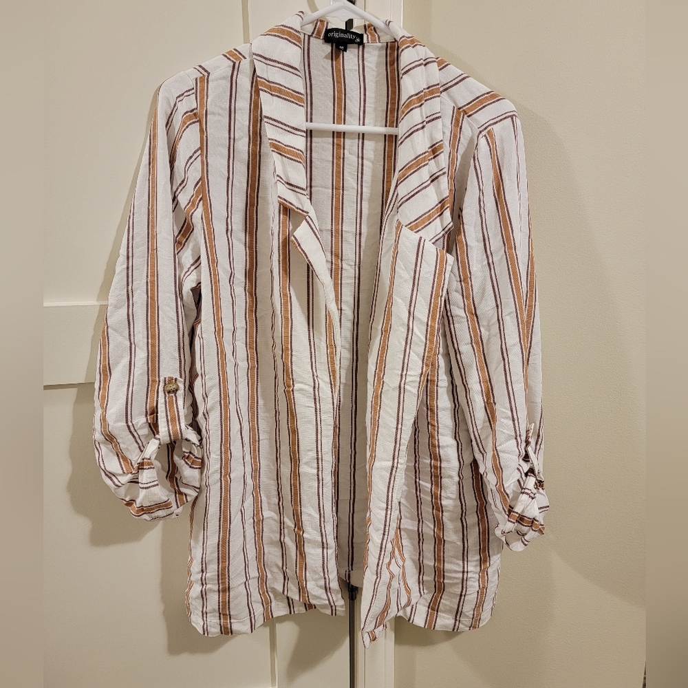 Striped Blazer